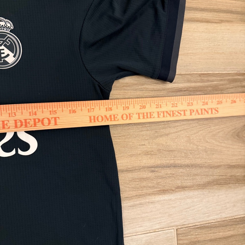 Adidas Real Madrid 2018/19 Authentic Third Jersey Black Climachill Mens Medium - Picture 6 of 11